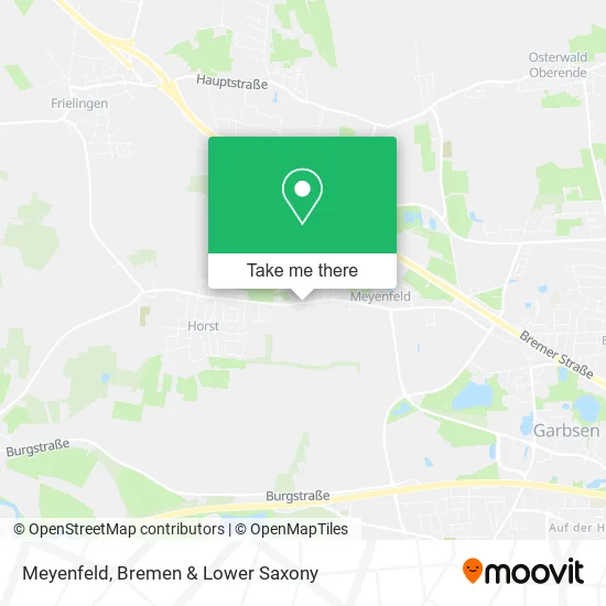 Meyenfeld map