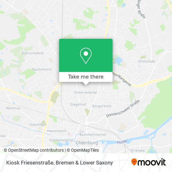 Kiosk Friesenstraße map