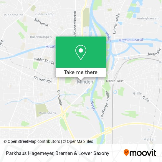 Parkhaus Hagemeyer map
