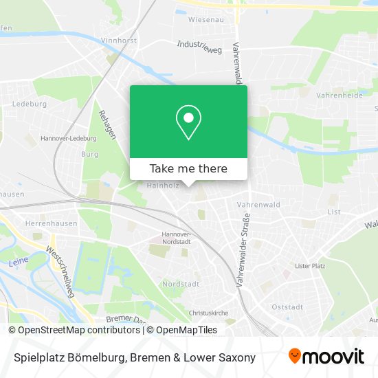 Spielplatz Bömelburg map