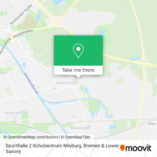 Sporthalle 2 Schulzentrum Misburg map