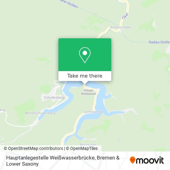 Hauptanlegestelle Weißwasserbrücke map