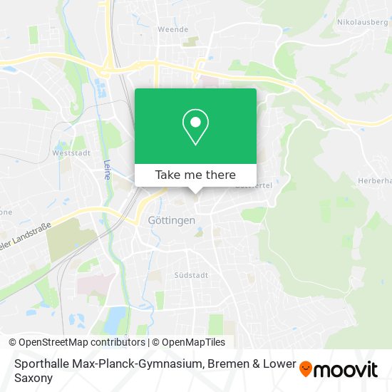 Sporthalle Max-Planck-Gymnasium map
