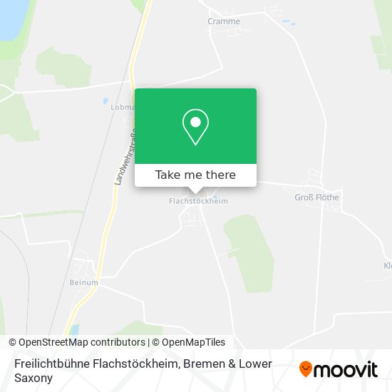 Freilichtbühne Flachstöckheim map