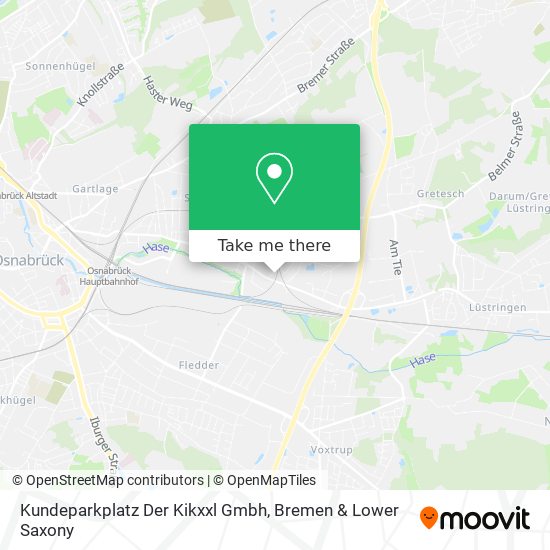 Kundeparkplatz Der Kikxxl Gmbh map
