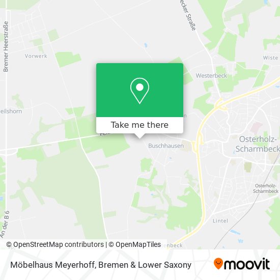 Möbelhaus Meyerhoff map