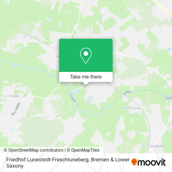 Карта Friedhof Lunestedt-Freschluneberg