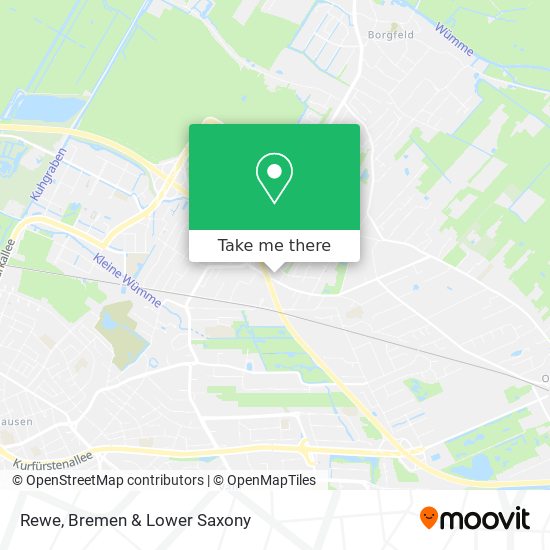 Rewe map