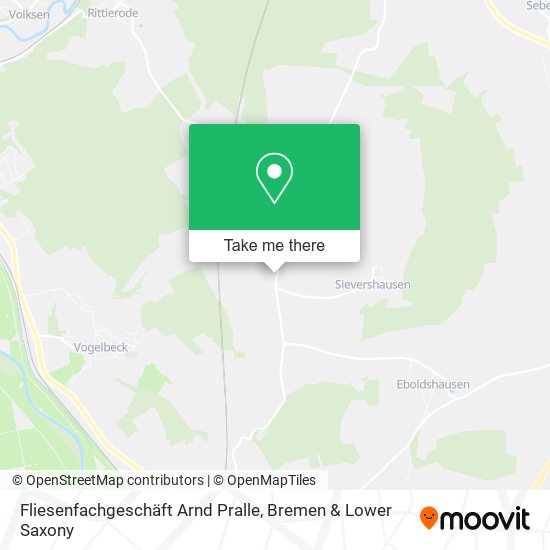 Fliesenfachgeschäft Arnd Pralle map