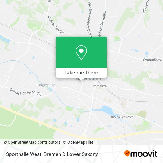 Sporthalle West map