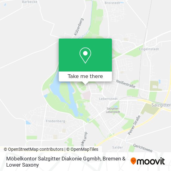 Möbelkontor Salzgitter Diakonie Ggmbh map