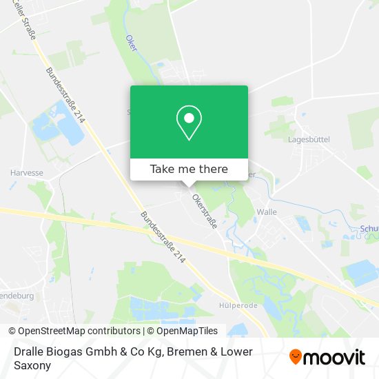 Dralle Biogas Gmbh & Co Kg map
