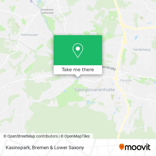 Kasinopark map