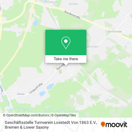 Geschäftsstelle Turnverein Loxstedt Von 1863 E.V. map