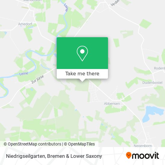 Niedrigseilgarten map