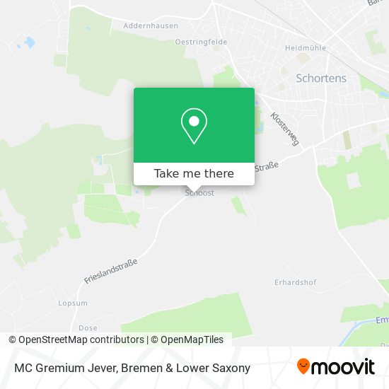 MC Gremium Jever map