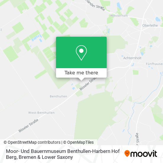 Moor- Und Bauernmuseum Benthullen-Harbern Hof Berg map