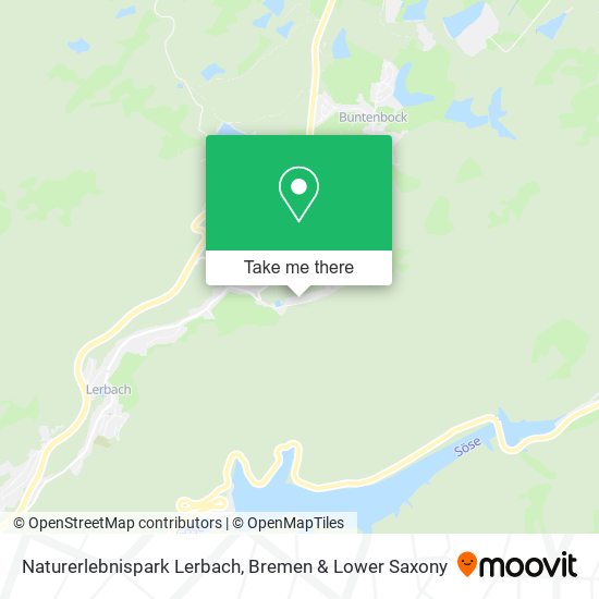 Naturerlebnispark Lerbach map