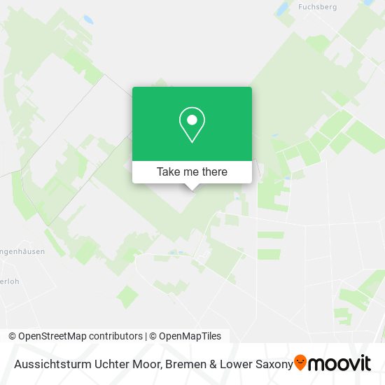 Aussichtsturm Uchter Moor map