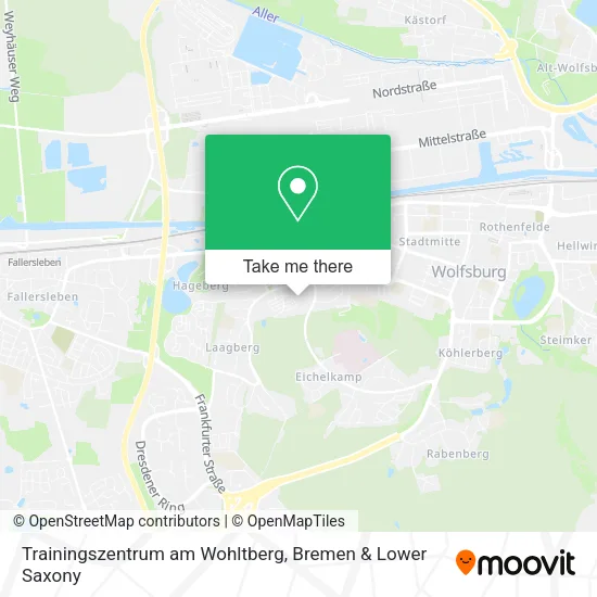 Trainingszentrum am Wohltberg map