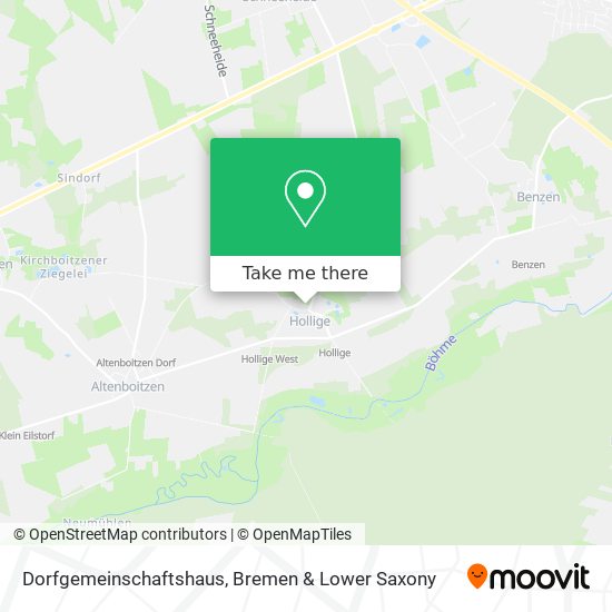 Dorfgemeinschaftshaus map