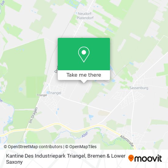 Kantine Des Industriepark Triangel map