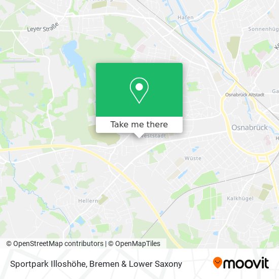 Sportpark Illoshöhe map