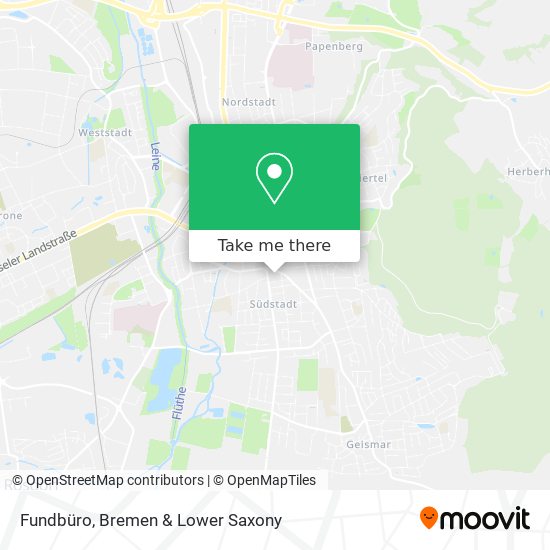 Fundbüro map