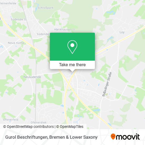 Gurol Beschriftungen map