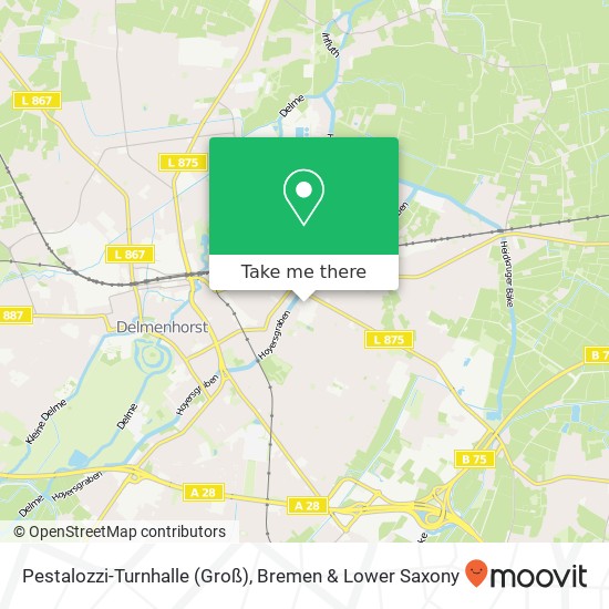 Pestalozzi-Turnhalle (Groß) map