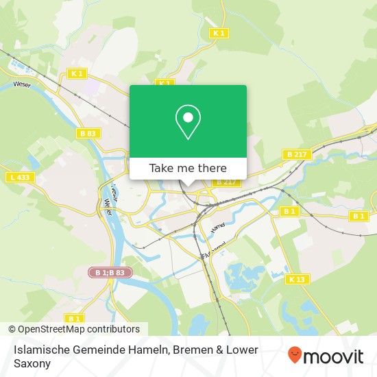 Islamische Gemeinde Hameln map