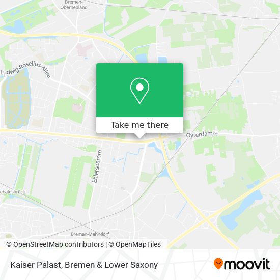 Kaiser Palast map