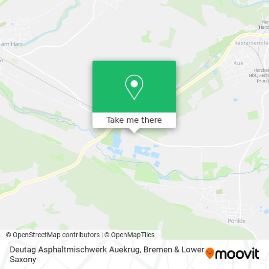 Deutag Asphaltmischwerk Auekrug map