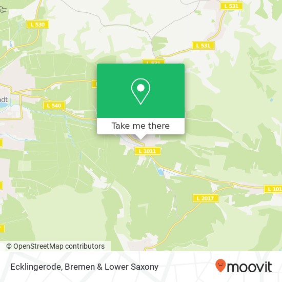 Ecklingerode map