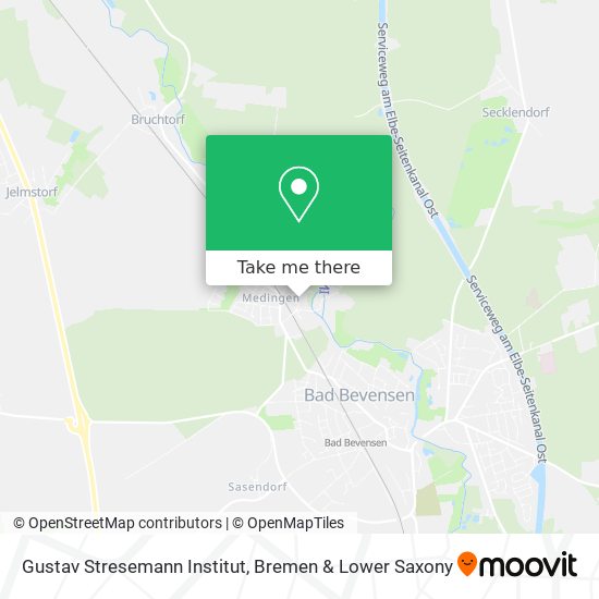 Gustav Stresemann Institut map