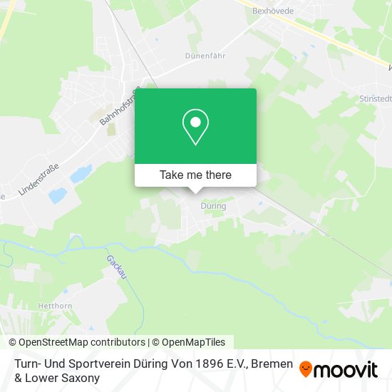 Turn- Und Sportverein Düring Von 1896 E.V. map