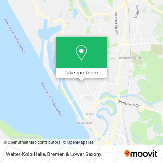 Walter-Kolb-Halle map