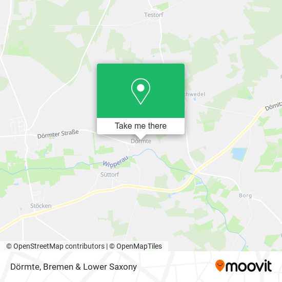 Dörmte map