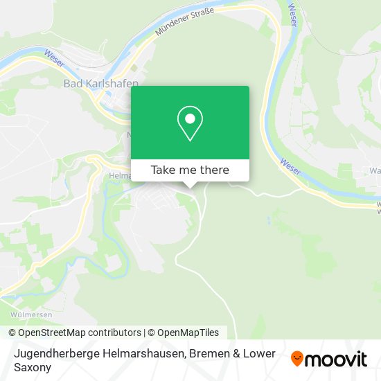 Jugendherberge Helmarshausen map