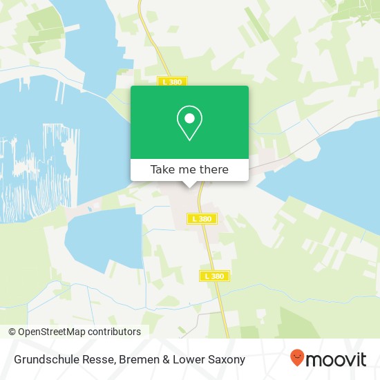 Grundschule Resse map