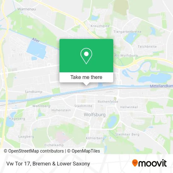Vw Tor 17 map