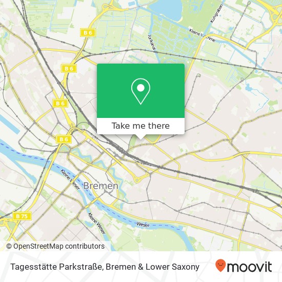 Tagesstätte Parkstraße map