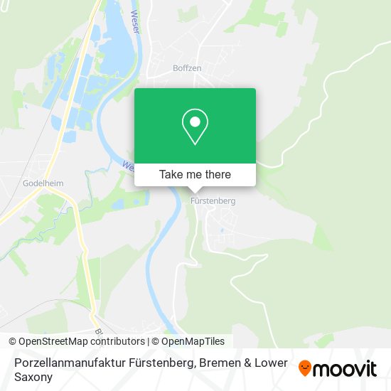 Porzellanmanufaktur Fürstenberg map