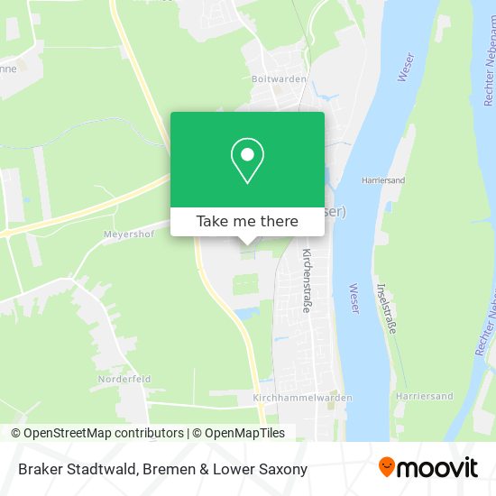 Braker Stadtwald map