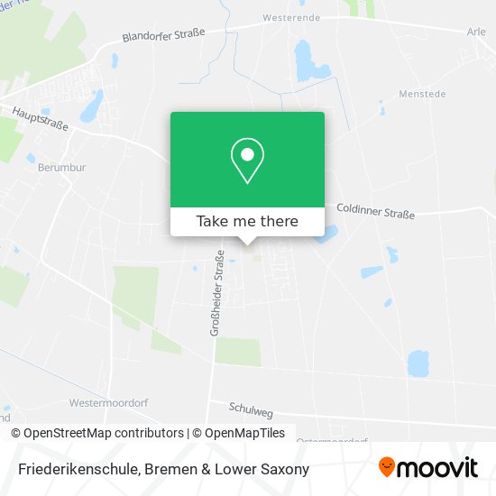 Friederikenschule map