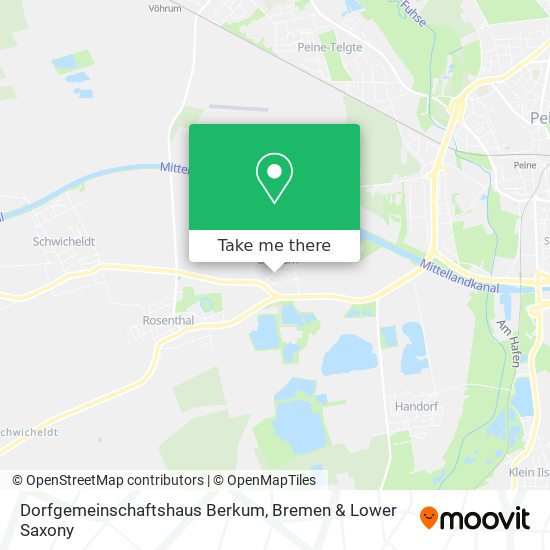 Dorfgemeinschaftshaus Berkum map