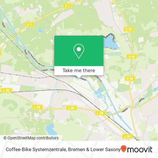Coffee-Bike Systemzentrale map