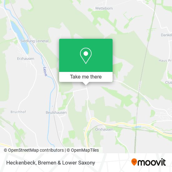 Heckenbeck map