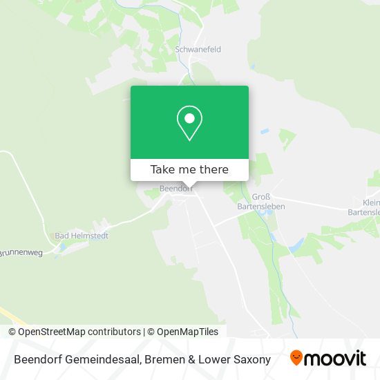Beendorf Gemeindesaal map