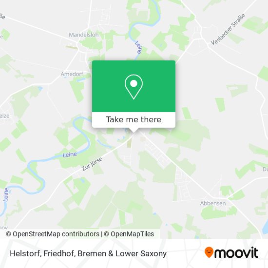 Helstorf, Friedhof map